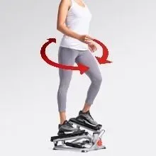 Sunny Health & Fitness Twist Stepper Machine